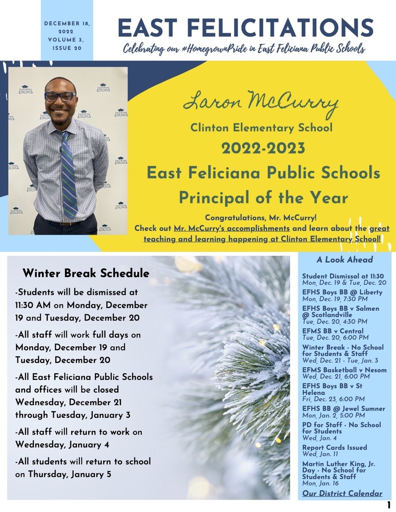 First page of newsletter - please use PDF reader to read text of newsletter