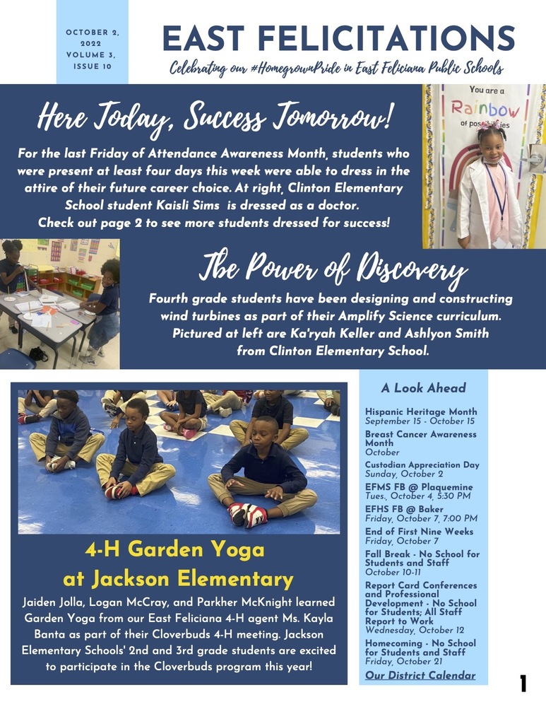 Cover of weekly newsletter. Please use a PDF reader to access this content.