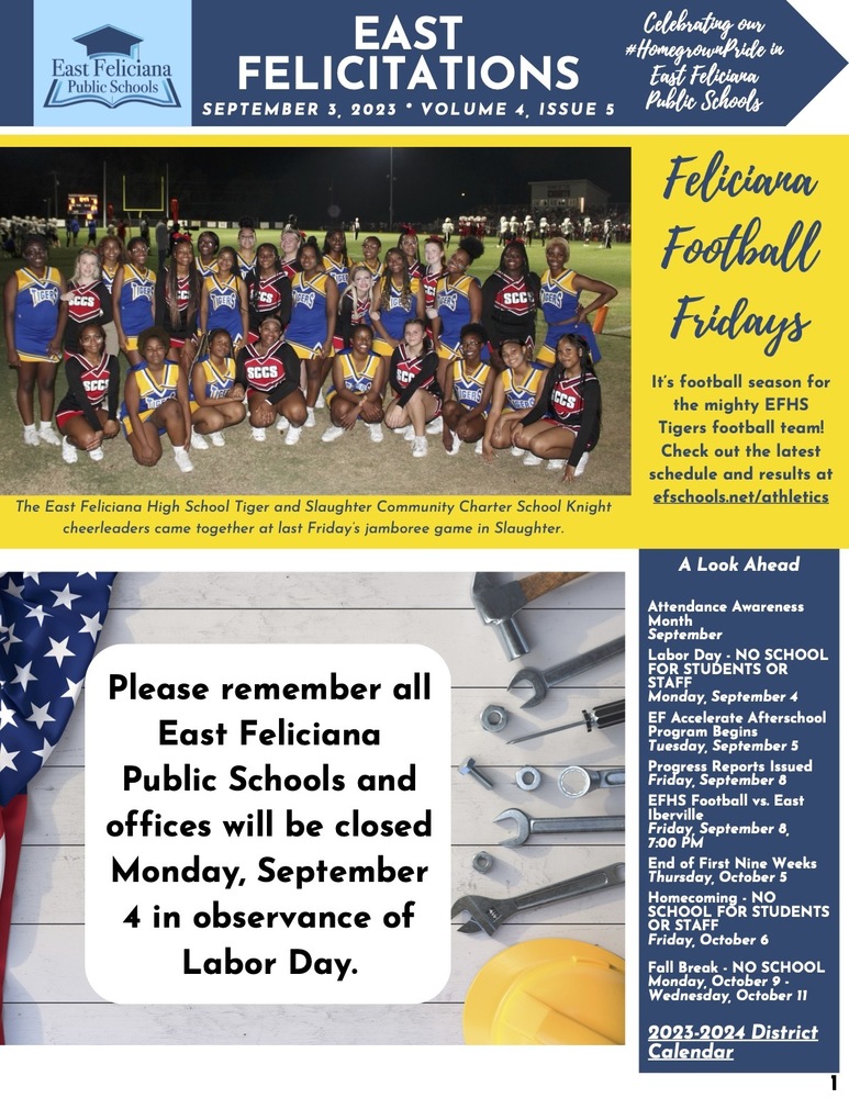 First page of newsletter - please use PDF reader to read text of newsletter